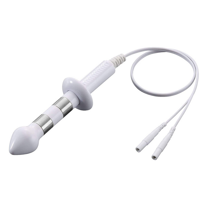 iStim Probe for Kegel Exercise, Pelvic Floor Electrical Muscle Stimulation, Incontinence - Compatible with TENS/EMS Approved… (Anal)