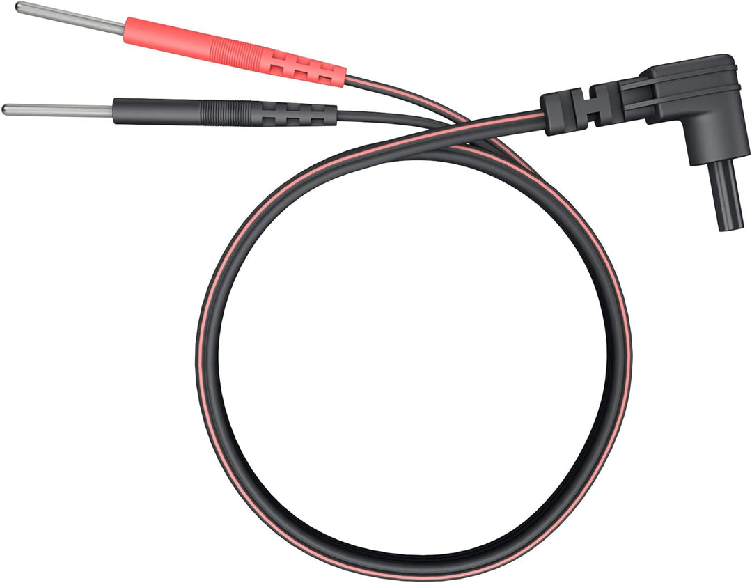 iStim 45" Lead Wires Replacement for TENS/EMS/IF Electrodes Units Pads /∅2mm pin Cable connectors (4 Pieces)