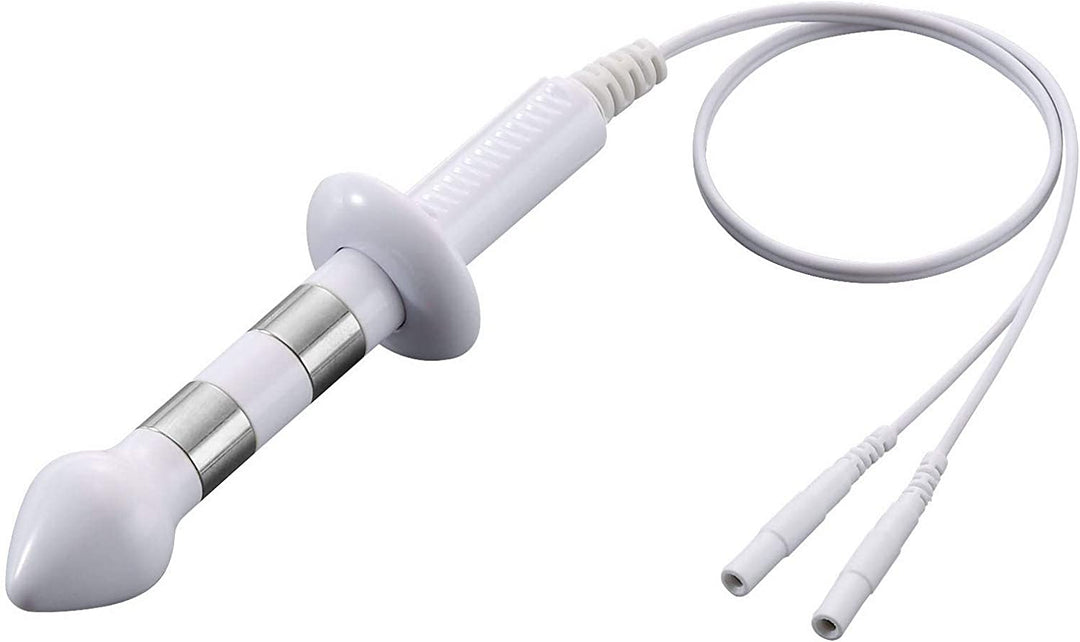 iStim Probe for Kegel Exercise, Pelvic Floor Electrical Muscle Stimulation, Incontinence - Compatible with TENS/EMS Approved… (Anal)