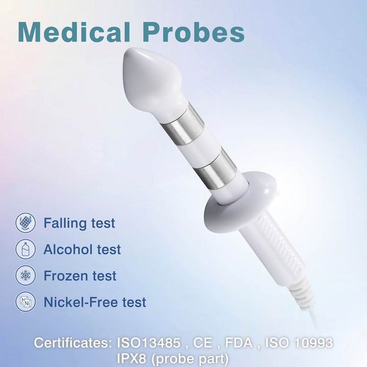 iStim Probe for Kegel Exercise, Pelvic Floor Electrical Muscle Stimulation, Incontinence - Compatible with TENS/EMS Approved… (Anal)