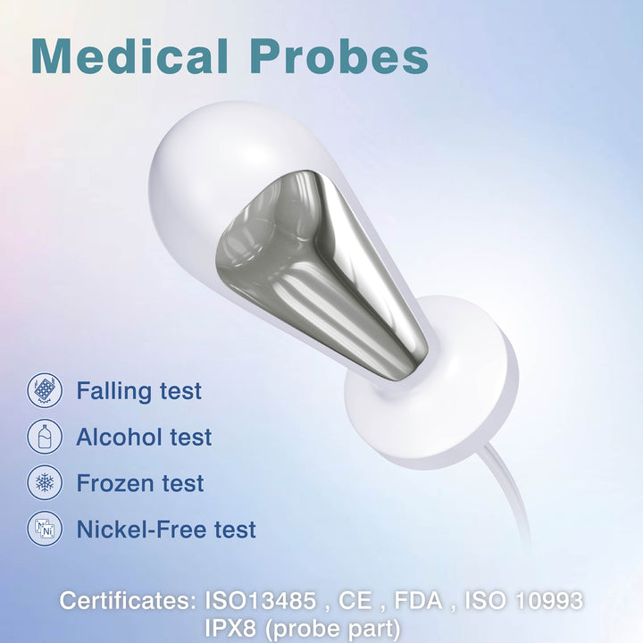 iStim Probe for Kegel Exercise, Pelvic Floor Electrical Muscle Stimulation, Incontinence - Compatible with TENS/EMS Approved… (Vaginal)