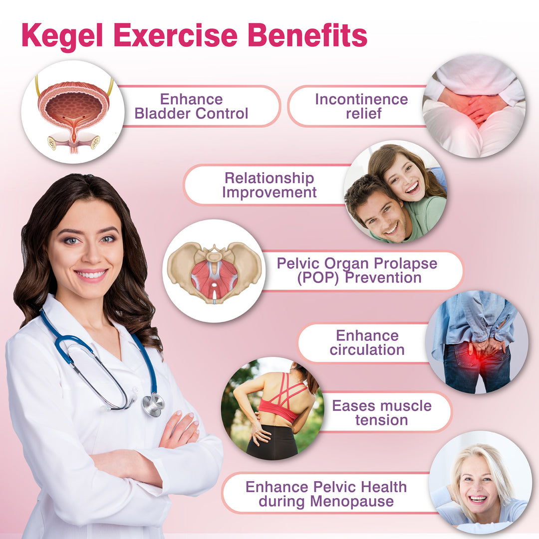 iStim V2 Kegel Exerciser Incontinence Stimulator with Probe for Bladder Control and Pelvic Floor Exercise for Women Electrical Muscle Stimulator (EMS)