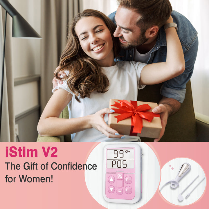iStim V2 Kegel Exerciser Incontinence Stimulator with Probe for Bladder Control and Pelvic Floor Exercise for Women Electrical Muscle Stimulator (EMS)